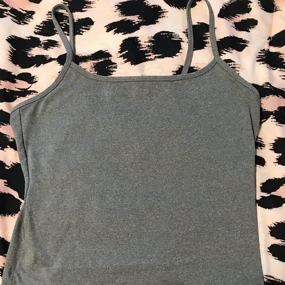 Grey Crop Top